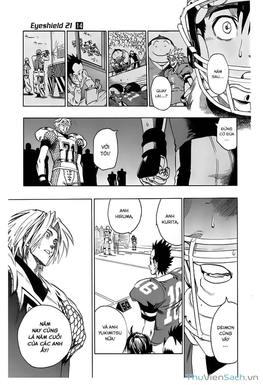 Truyện Tranh Lá Chắn Mắt - Eyeshield 21 trang 6