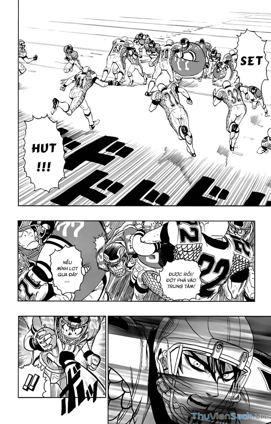 Truyện Tranh Lá Chắn Mắt - Eyeshield 21 trang 6