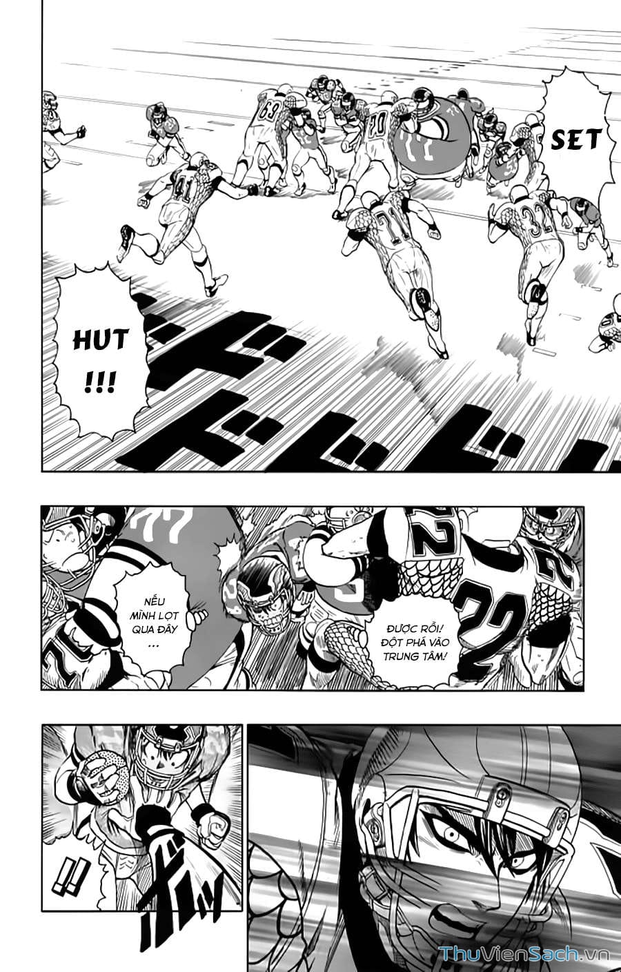 Truyện Tranh Lá Chắn Mắt - Eyeshield 21 trang 2489