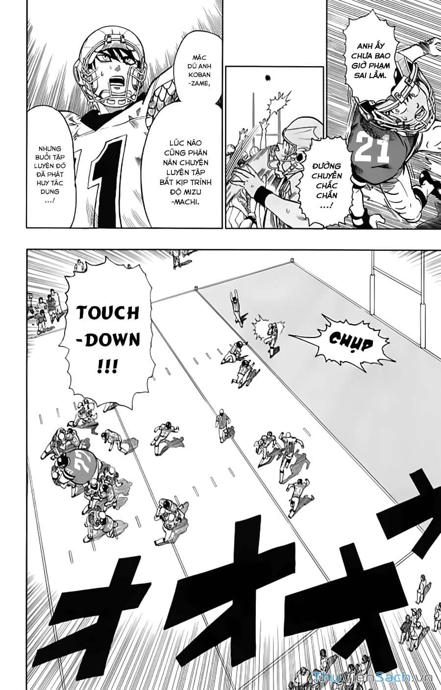Truyện Tranh Lá Chắn Mắt - Eyeshield 21 trang 6