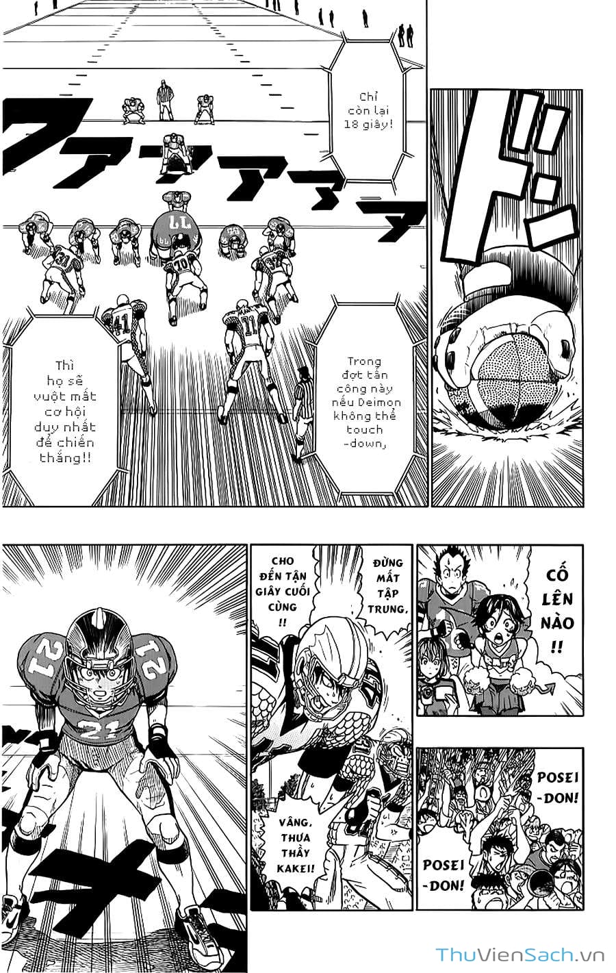Truyện Tranh Lá Chắn Mắt - Eyeshield 21 trang 6