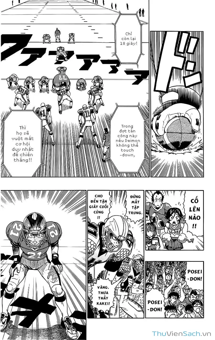 Truyện Tranh Lá Chắn Mắt - Eyeshield 21 trang 6