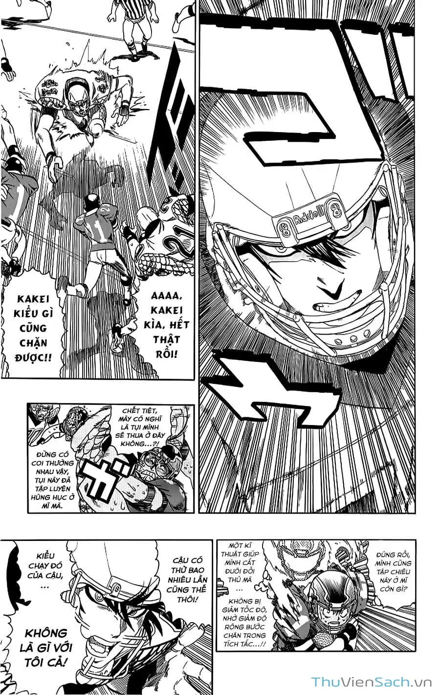 Truyện Tranh Lá Chắn Mắt - Eyeshield 21 trang 6