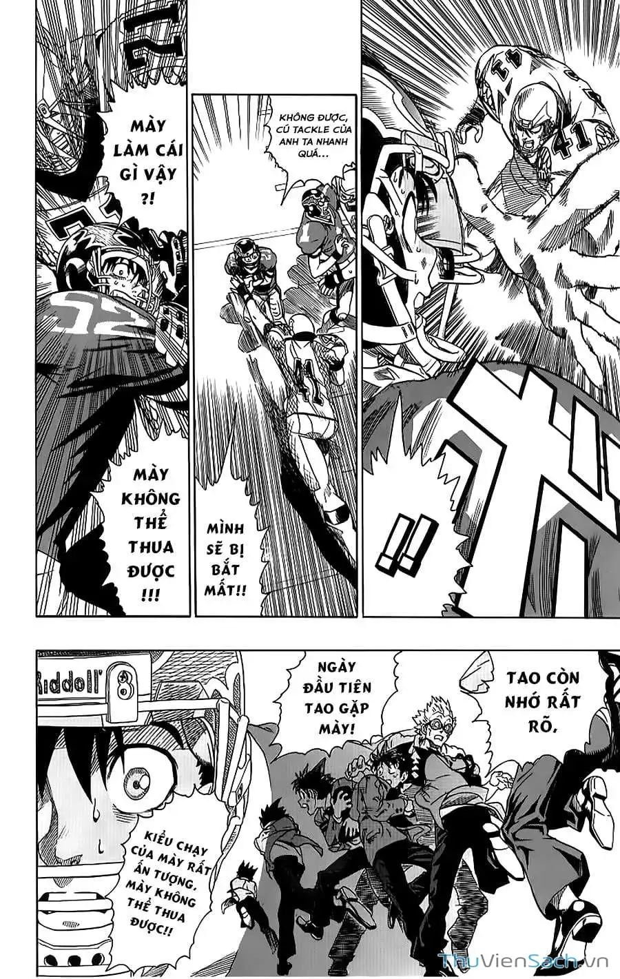 Truyện Tranh Lá Chắn Mắt - Eyeshield 21 trang 6