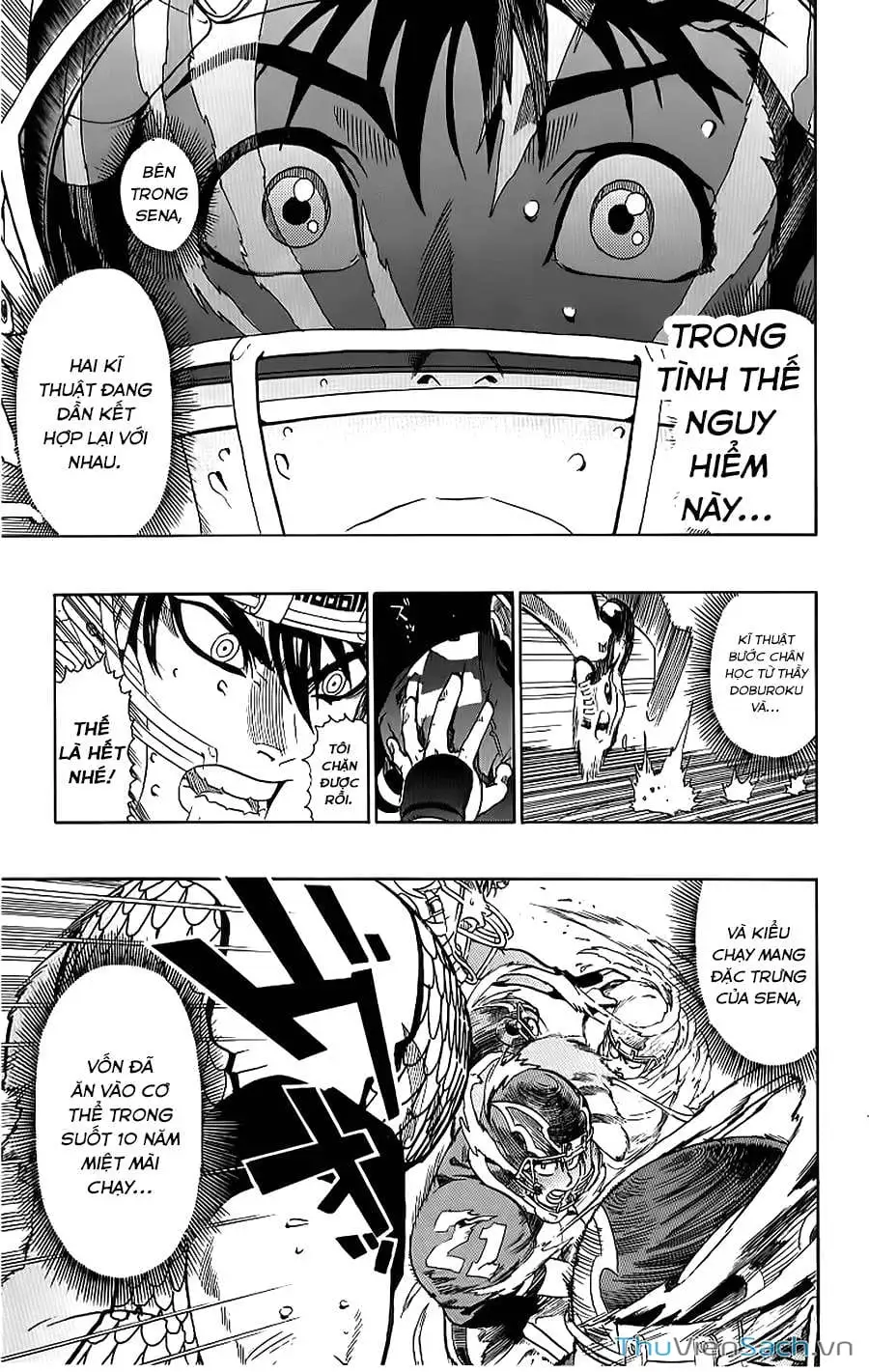 Truyện Tranh Lá Chắn Mắt - Eyeshield 21 trang 6