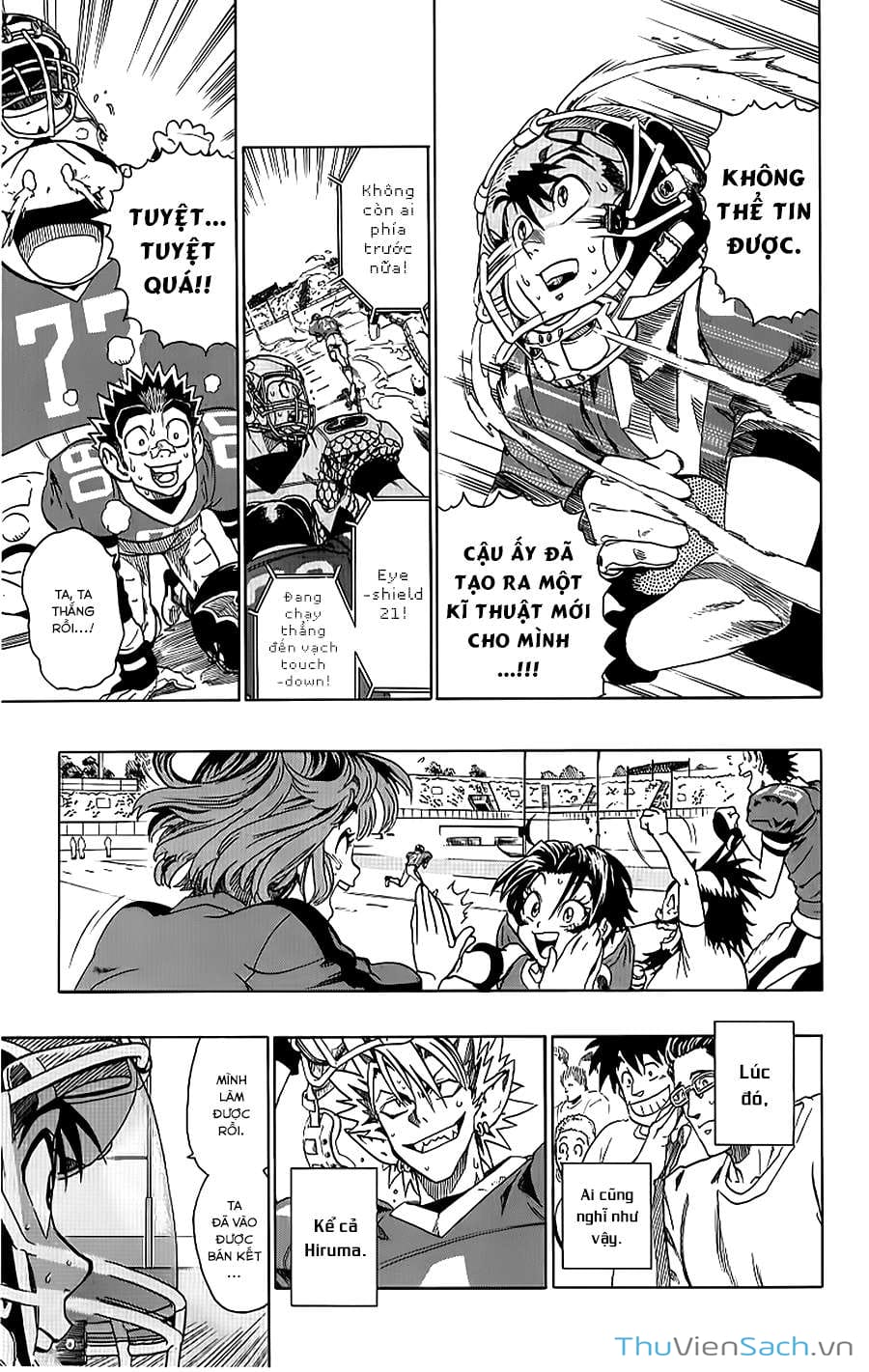 Truyện Tranh Lá Chắn Mắt - Eyeshield 21 trang 6