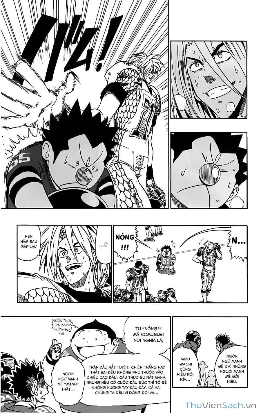 Truyện Tranh Lá Chắn Mắt - Eyeshield 21 trang 6