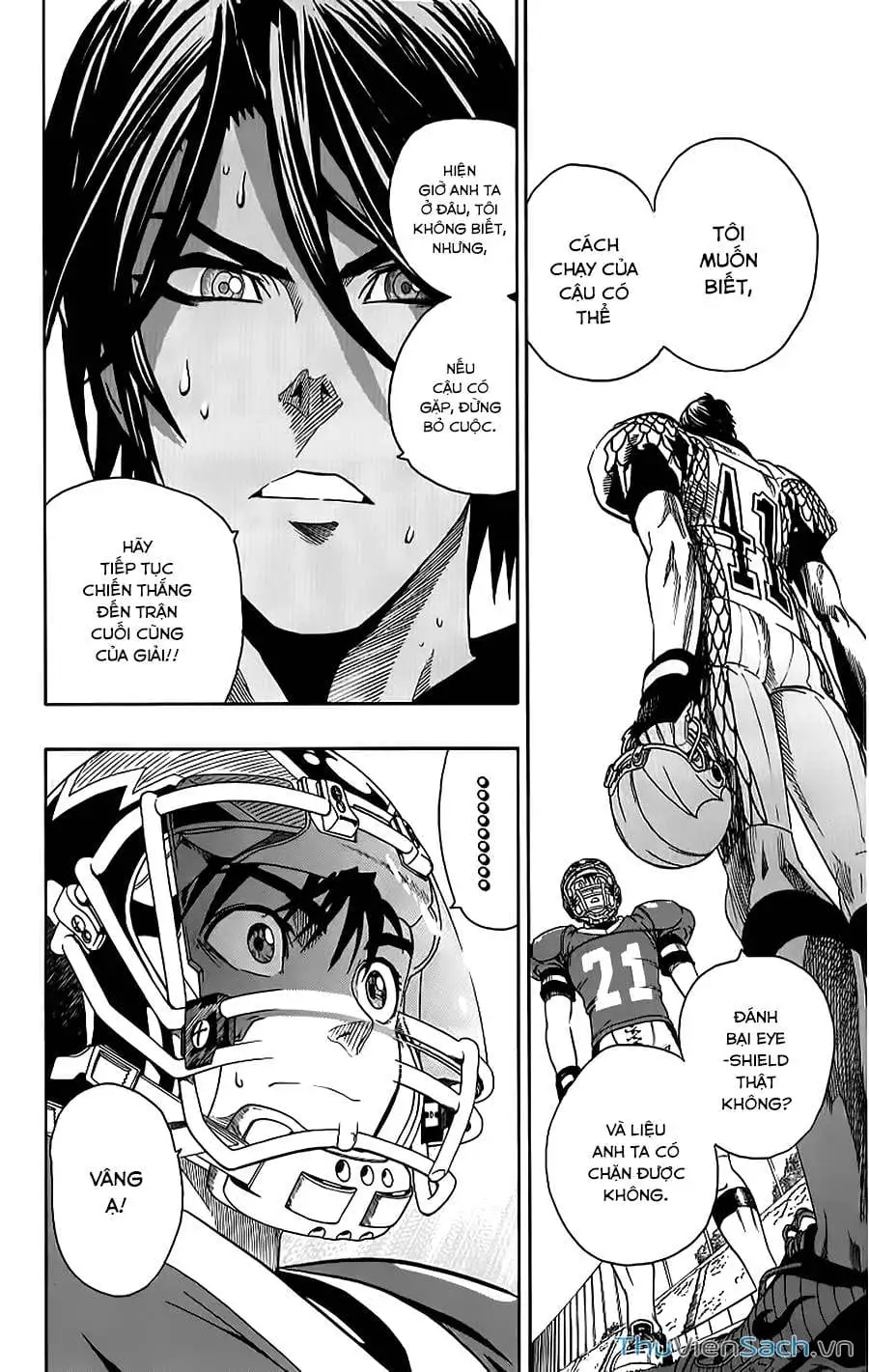 Truyện Tranh Lá Chắn Mắt - Eyeshield 21 trang 6