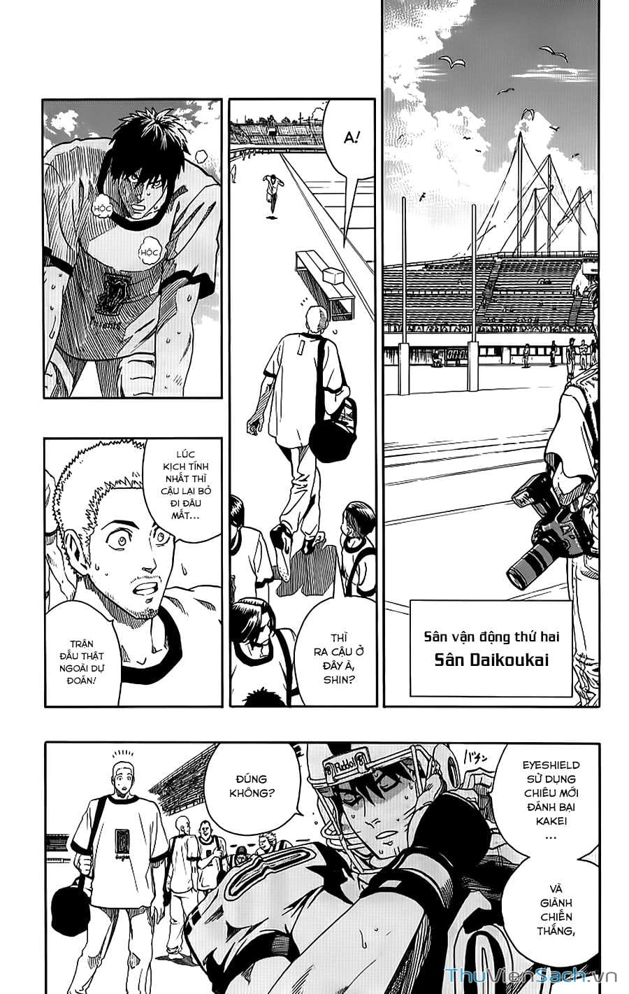 Truyện Tranh Lá Chắn Mắt - Eyeshield 21 trang 6