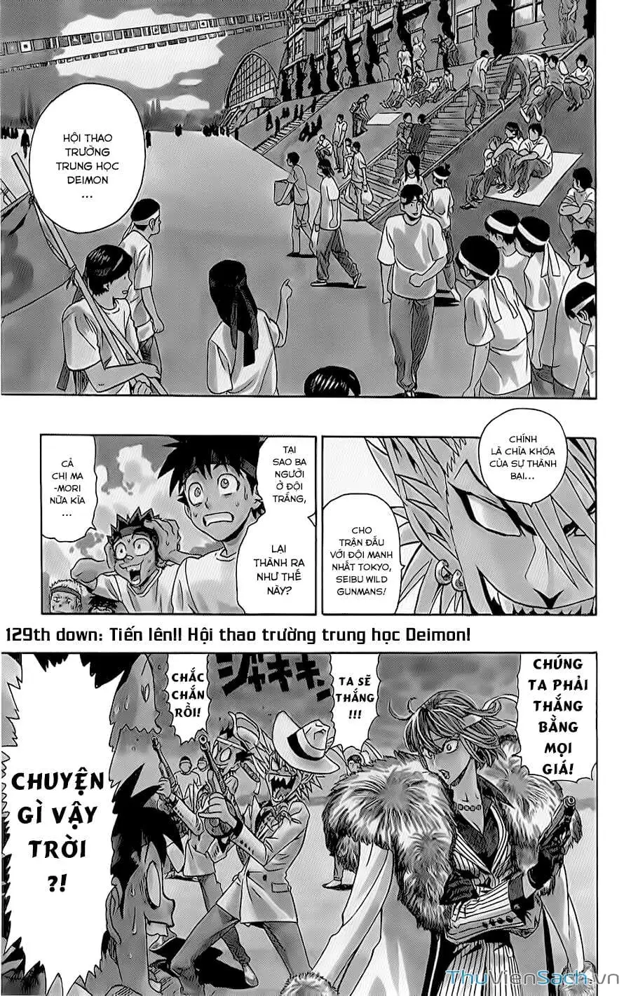 Truyện Tranh Lá Chắn Mắt - Eyeshield 21 trang 6