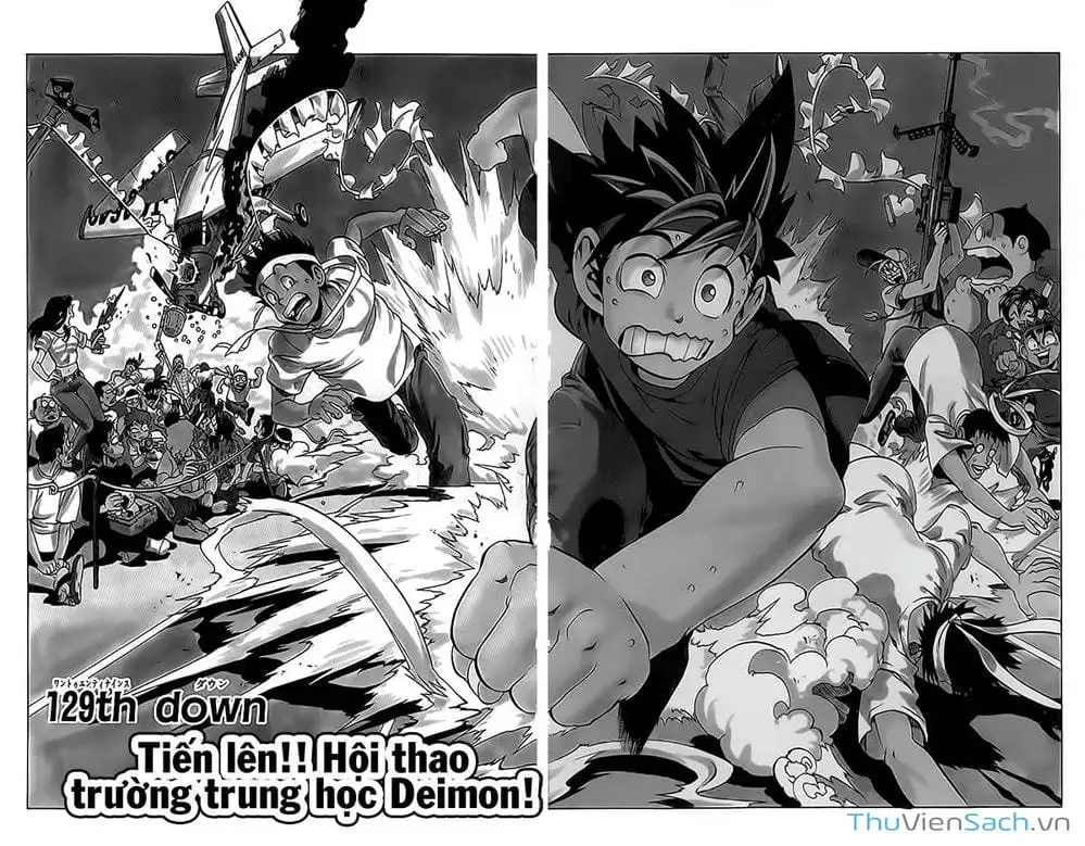Truyện Tranh Lá Chắn Mắt - Eyeshield 21 trang 6