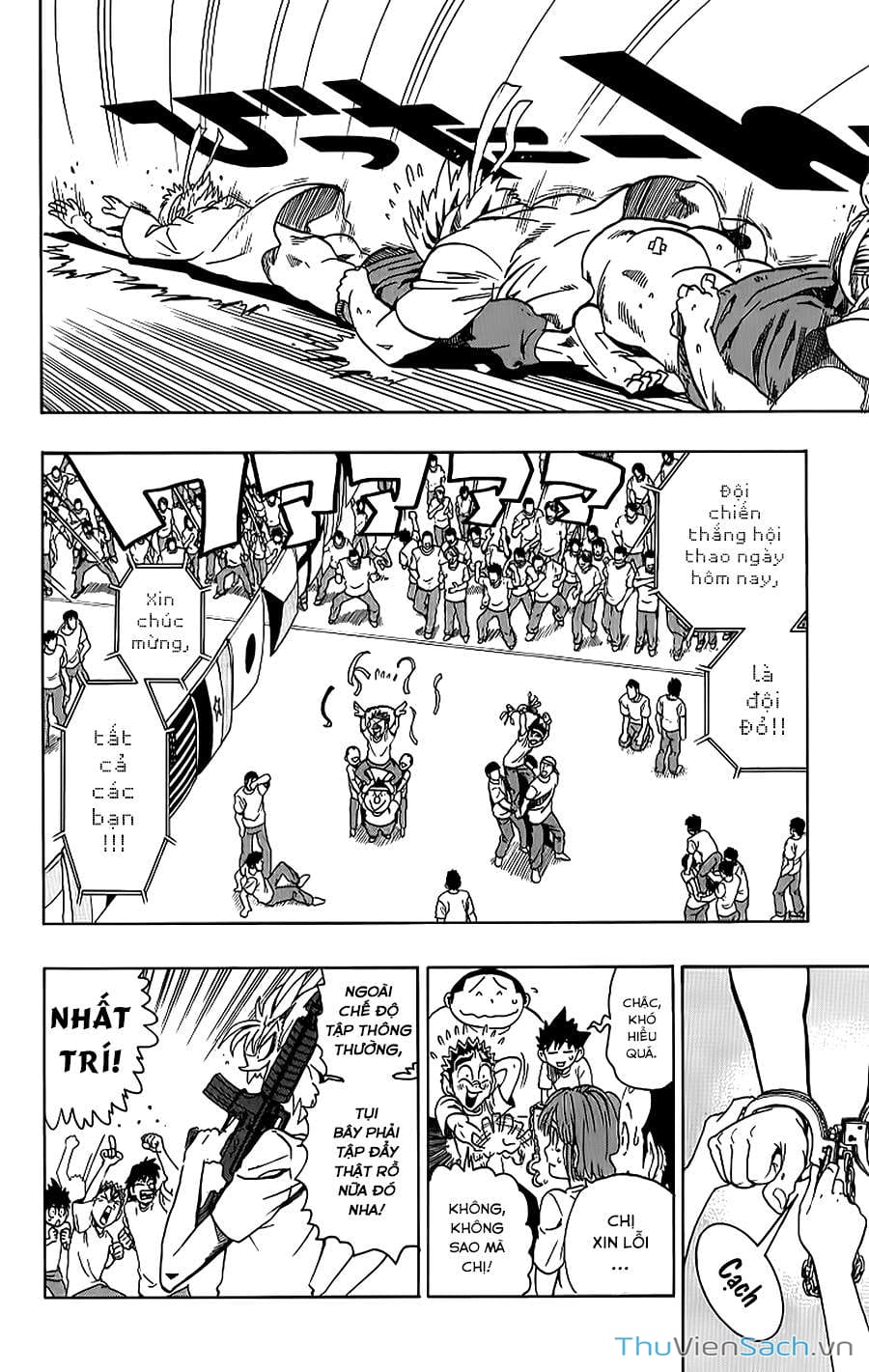 Truyện Tranh Lá Chắn Mắt - Eyeshield 21 trang 6