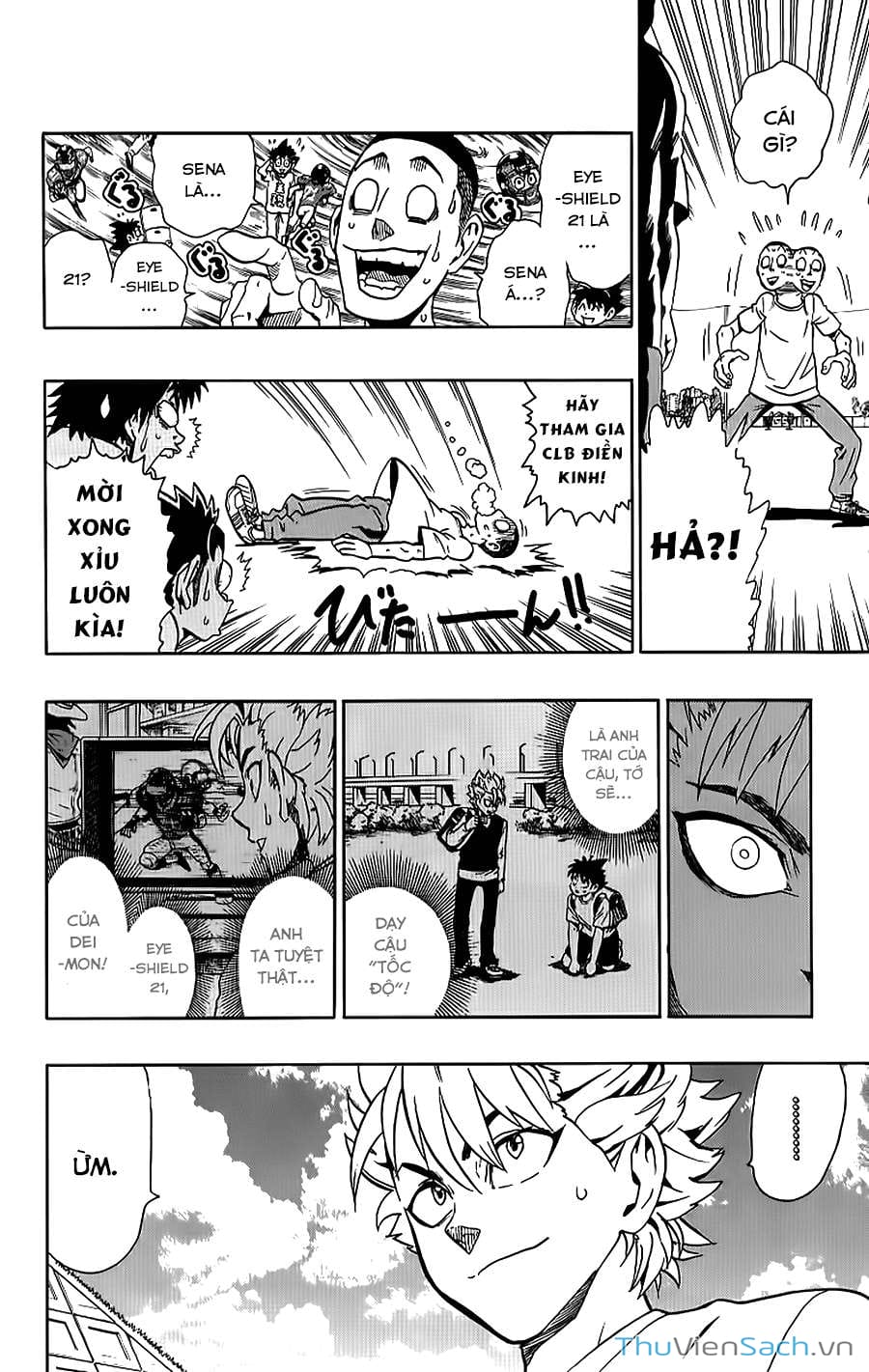 Truyện Tranh Lá Chắn Mắt - Eyeshield 21 trang 6