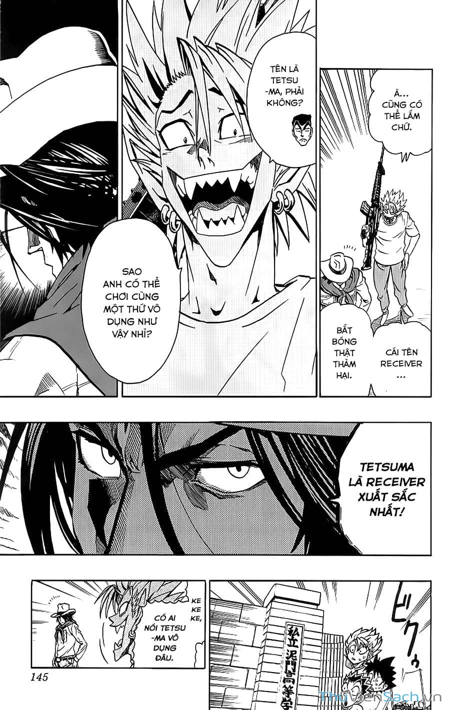 Truyện Tranh Lá Chắn Mắt - Eyeshield 21 trang 6