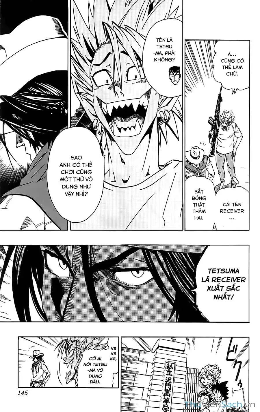 Truyện Tranh Lá Chắn Mắt - Eyeshield 21 trang 6