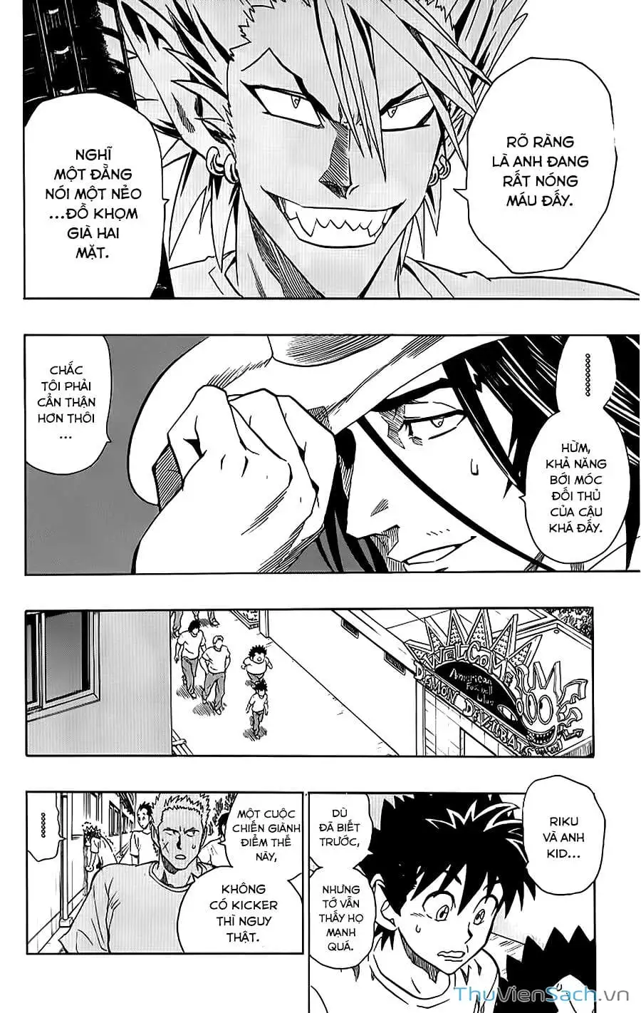 Truyện Tranh Lá Chắn Mắt - Eyeshield 21 trang 6