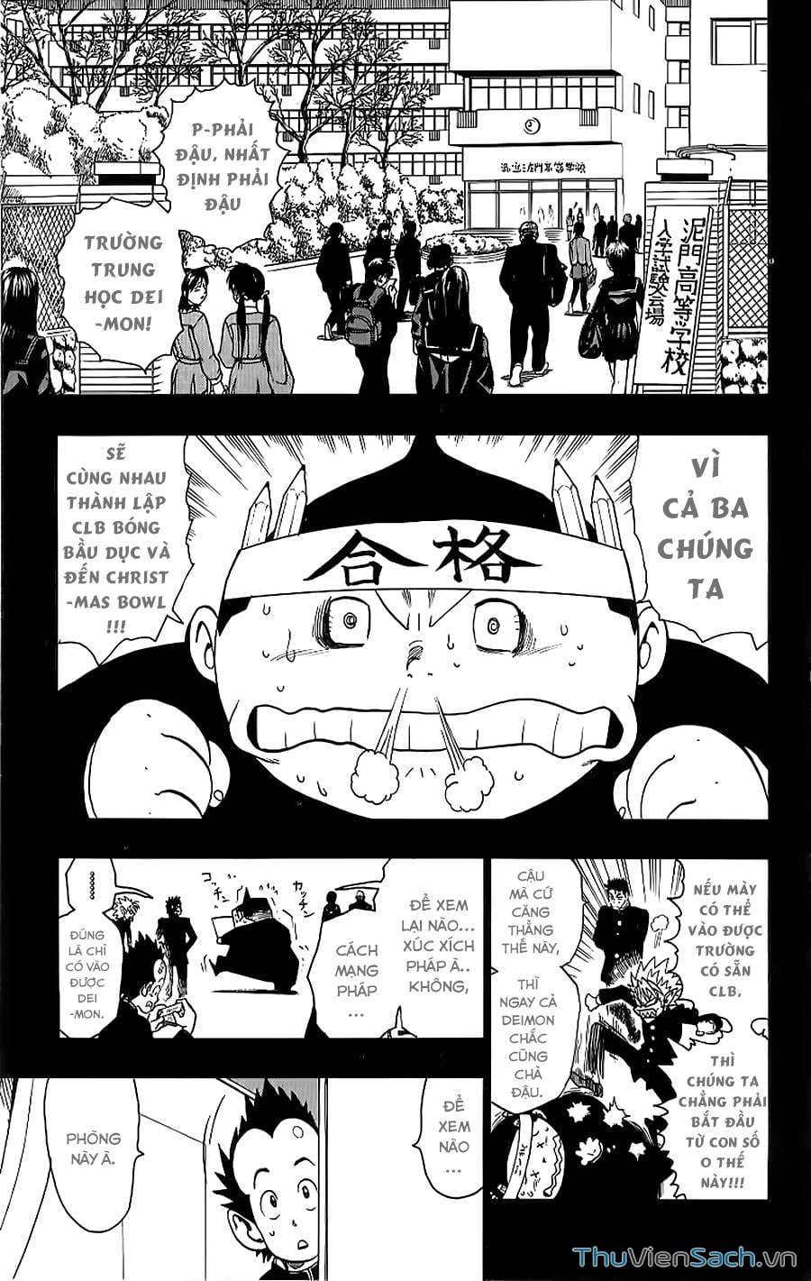 Truyện Tranh Lá Chắn Mắt - Eyeshield 21 trang 6