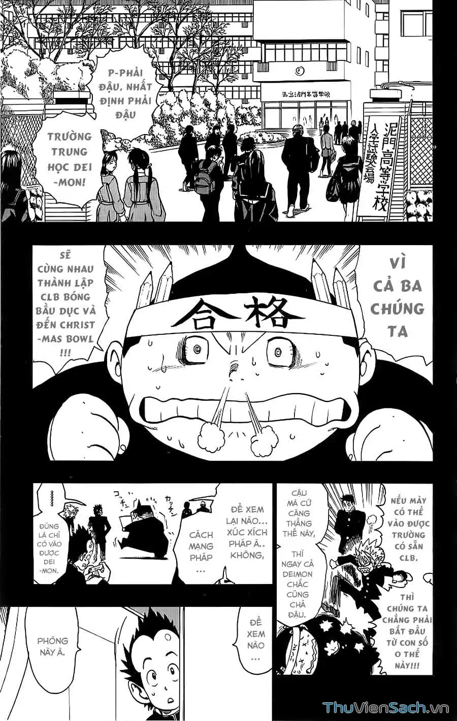 Truyện Tranh Lá Chắn Mắt - Eyeshield 21 trang 6