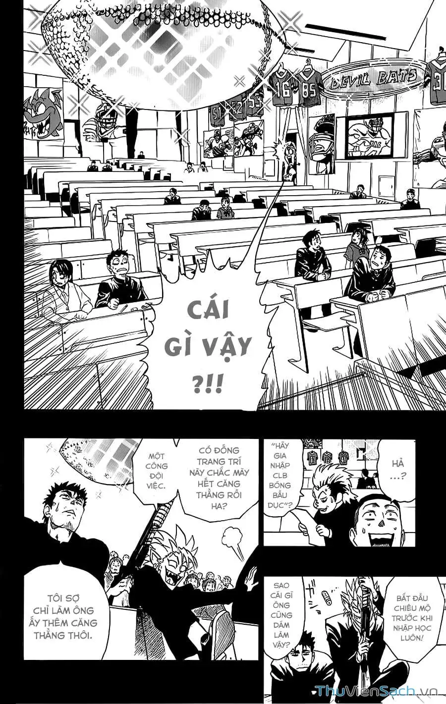 Truyện Tranh Lá Chắn Mắt - Eyeshield 21 trang 6