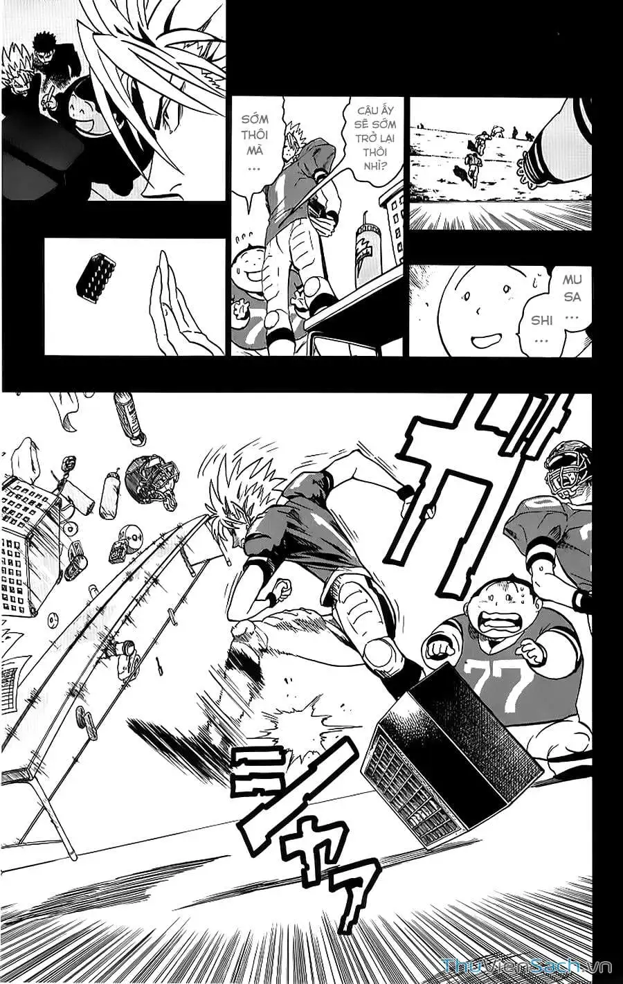 Truyện Tranh Lá Chắn Mắt - Eyeshield 21 trang 6