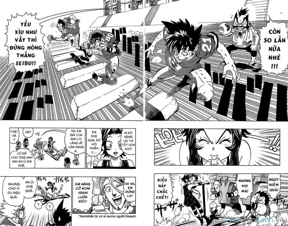 Truyện Tranh Lá Chắn Mắt - Eyeshield 21 trang 6