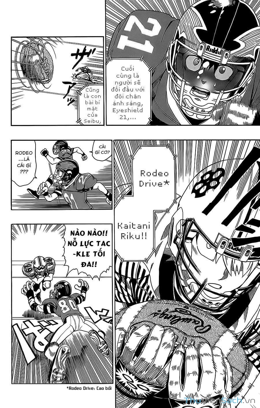 Truyện Tranh Lá Chắn Mắt - Eyeshield 21 trang 6