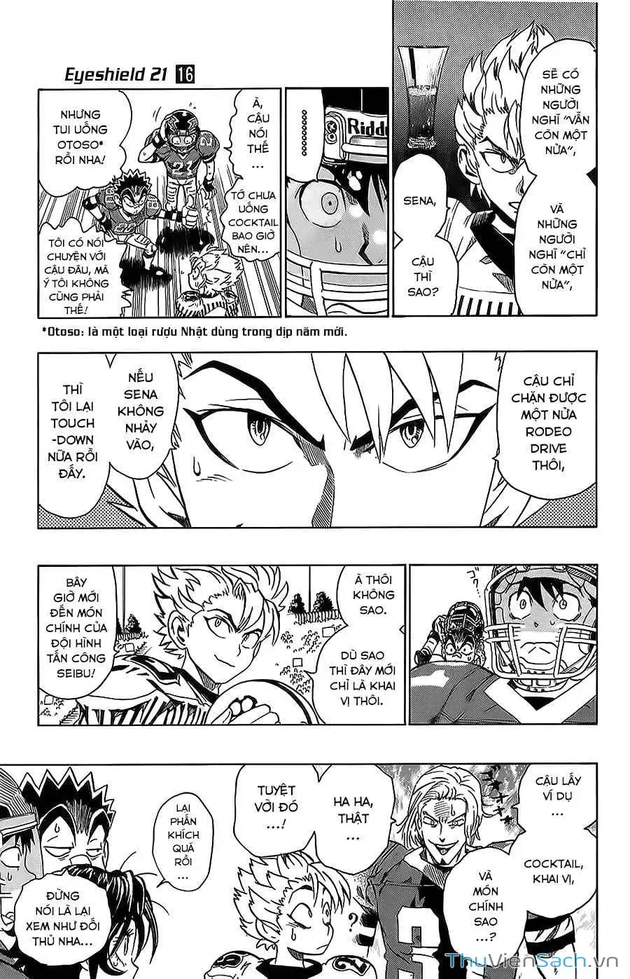 Truyện Tranh Lá Chắn Mắt - Eyeshield 21 trang 6