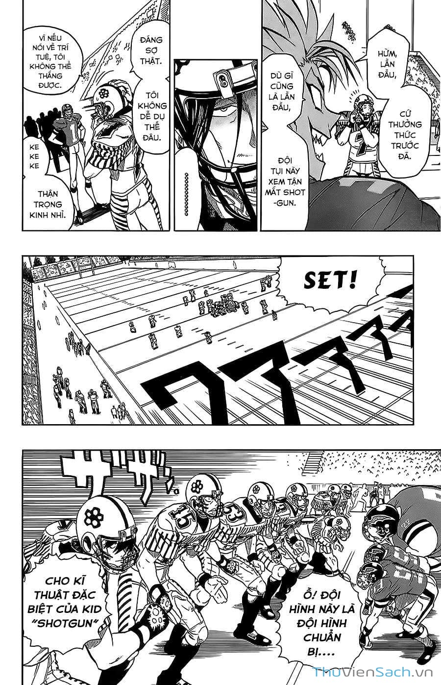 Truyện Tranh Lá Chắn Mắt - Eyeshield 21 trang 6