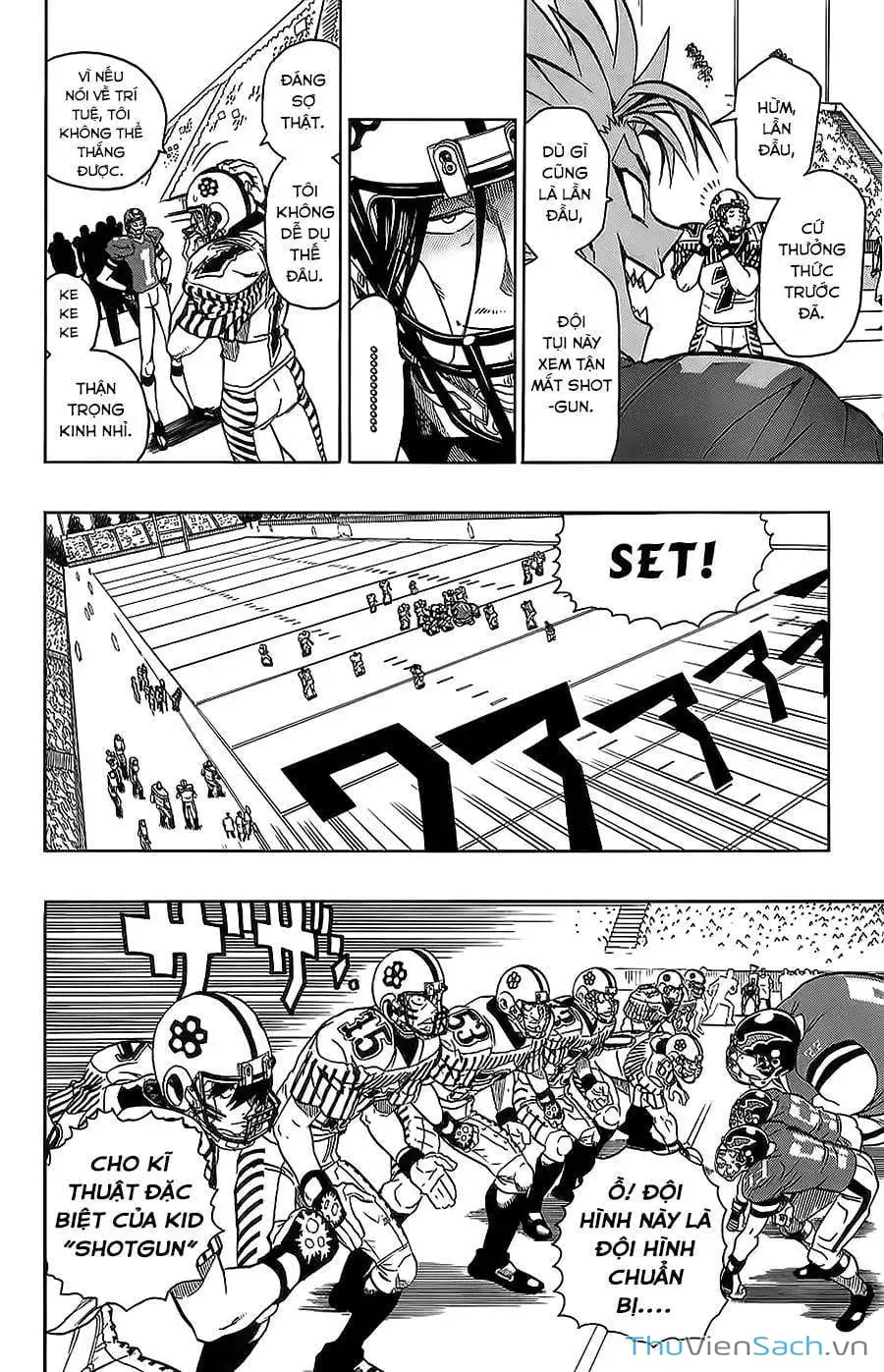 Truyện Tranh Lá Chắn Mắt - Eyeshield 21 trang 6