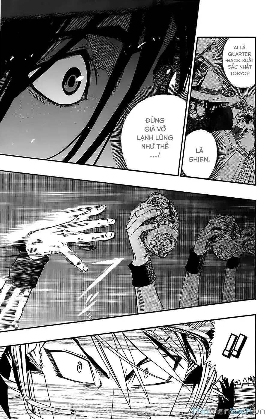 Truyện Tranh Lá Chắn Mắt - Eyeshield 21 trang 6