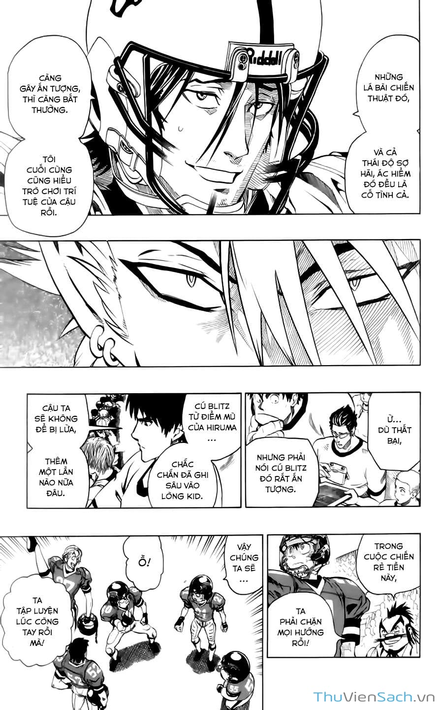 Truyện Tranh Lá Chắn Mắt - Eyeshield 21 trang 6