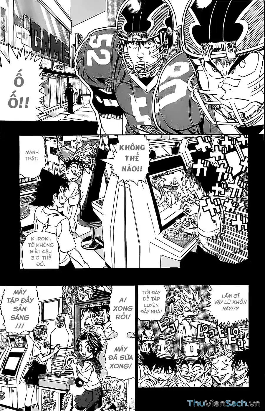 Truyện Tranh Lá Chắn Mắt - Eyeshield 21 trang 6