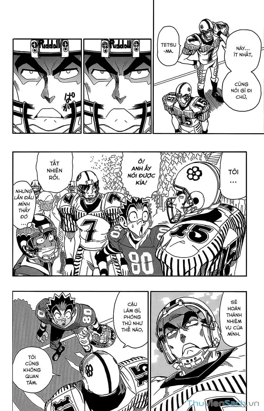 Truyện Tranh Lá Chắn Mắt - Eyeshield 21 trang 6