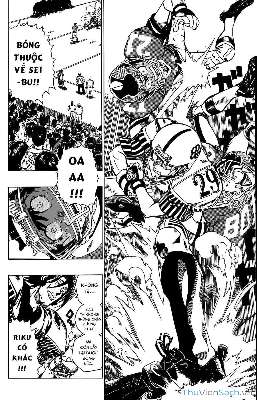 Truyện Tranh Lá Chắn Mắt - Eyeshield 21 trang 6