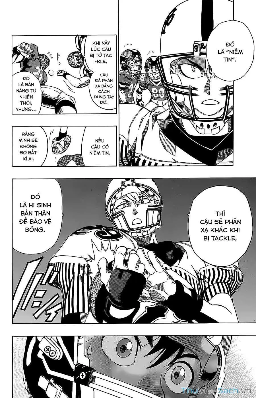 Truyện Tranh Lá Chắn Mắt - Eyeshield 21 trang 6