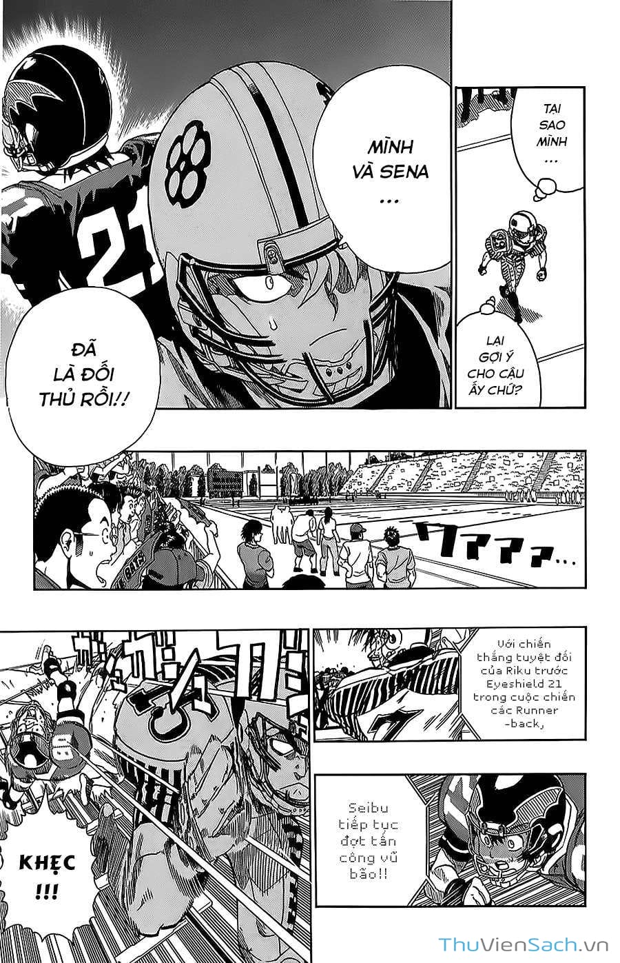Truyện Tranh Lá Chắn Mắt - Eyeshield 21 trang 6