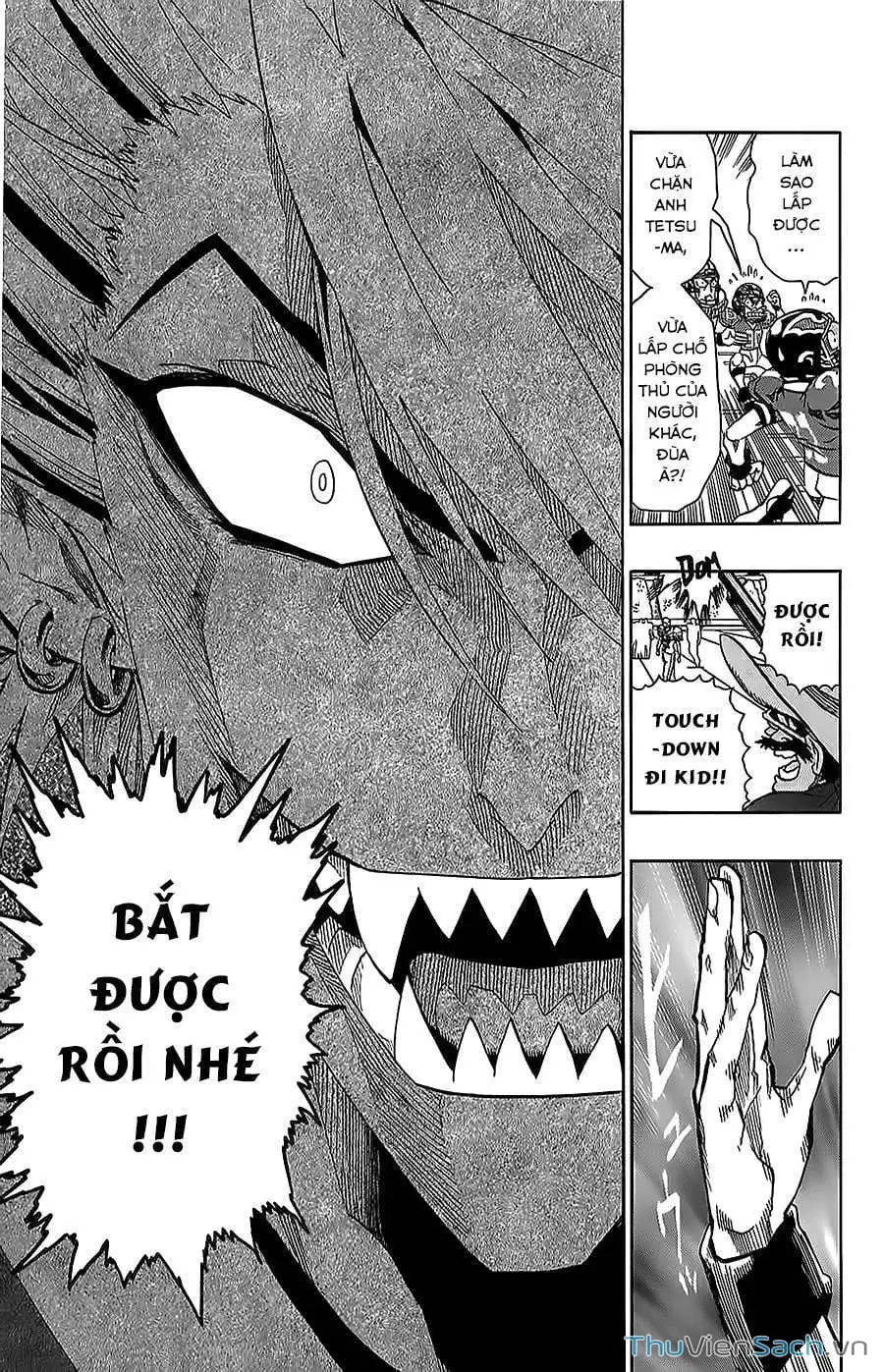 Truyện Tranh Lá Chắn Mắt - Eyeshield 21 trang 6