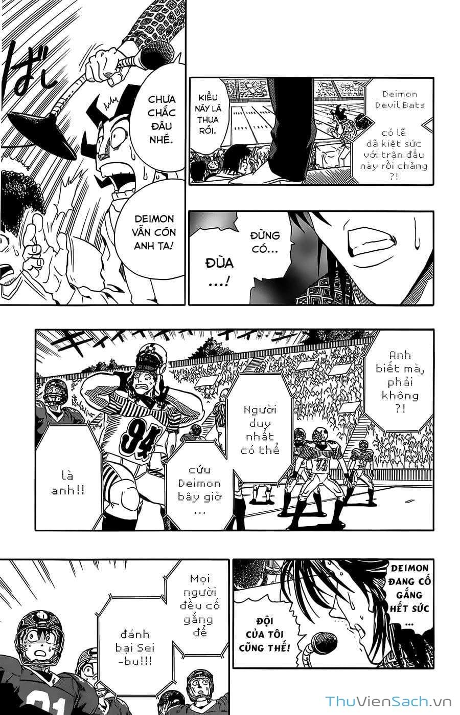 Truyện Tranh Lá Chắn Mắt - Eyeshield 21 trang 6