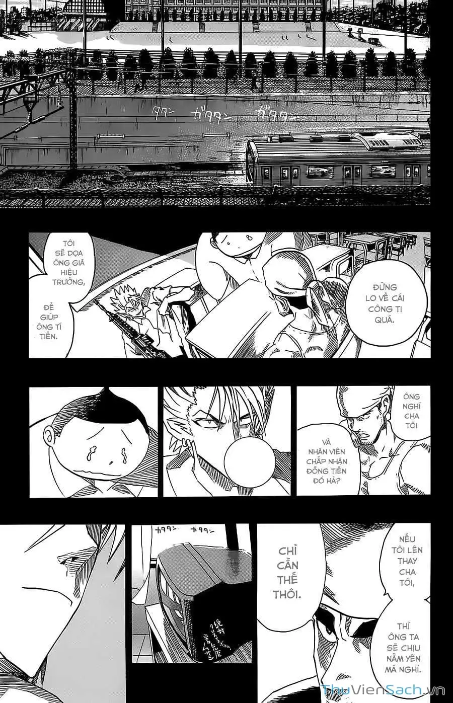 Truyện Tranh Lá Chắn Mắt - Eyeshield 21 trang 6