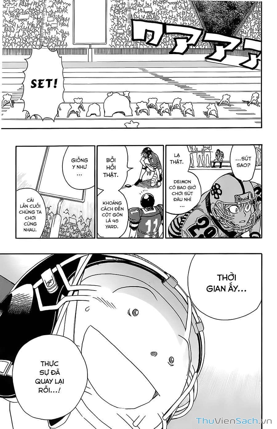 Truyện Tranh Lá Chắn Mắt - Eyeshield 21 trang 6