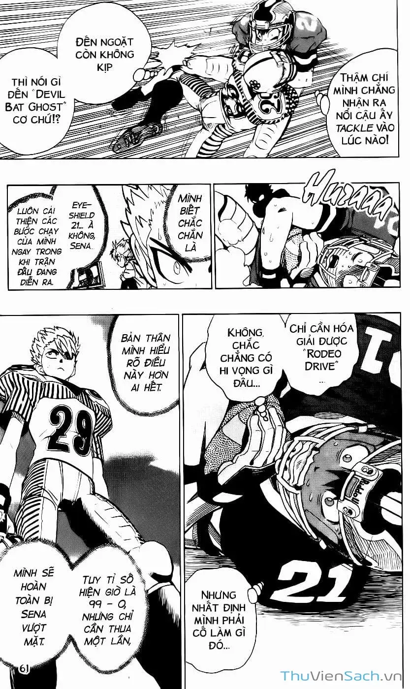 Truyện Tranh Lá Chắn Mắt - Eyeshield 21 trang 6