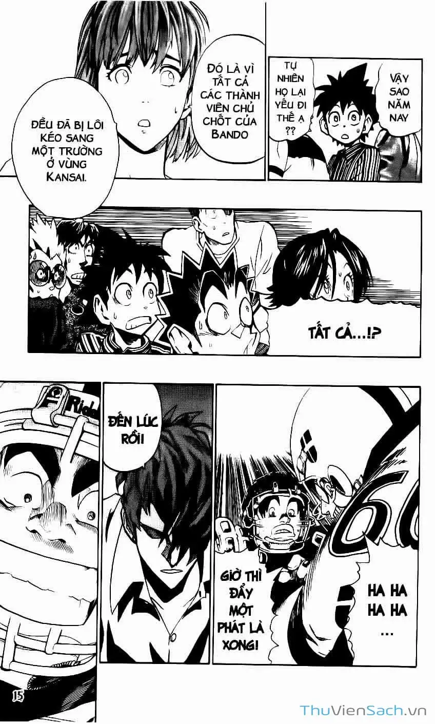 Truyện Tranh Lá Chắn Mắt - Eyeshield 21 trang 6