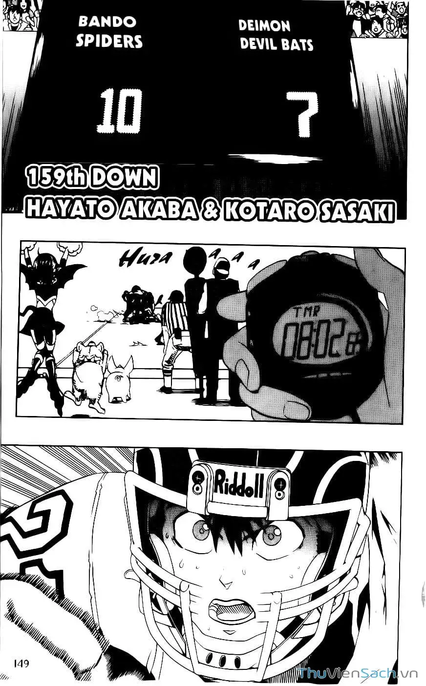 Truyện Tranh Lá Chắn Mắt - Eyeshield 21 trang 6