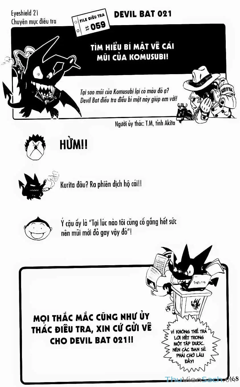 Truyện Tranh Lá Chắn Mắt - Eyeshield 21 trang 6