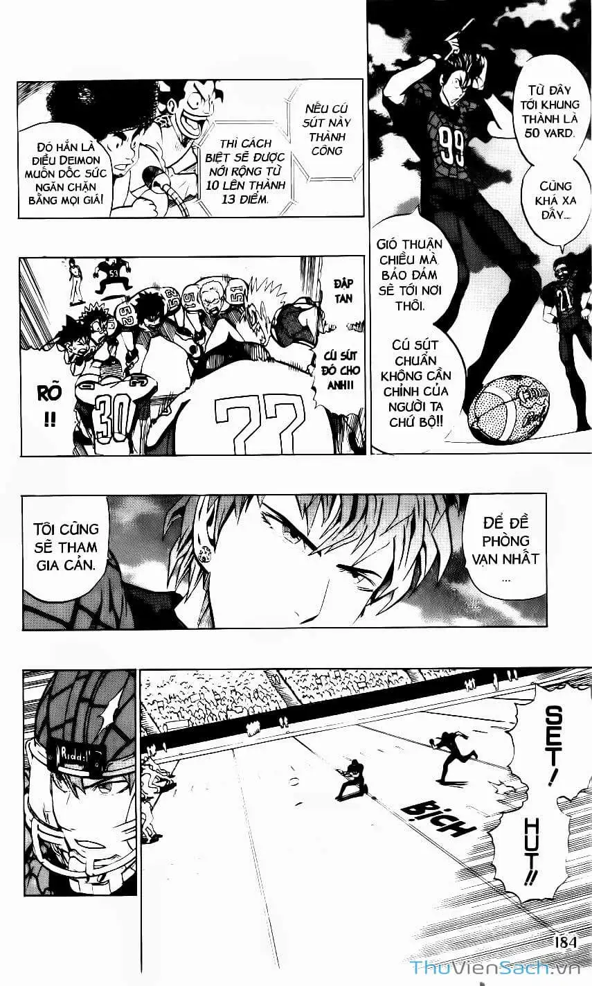 Truyện Tranh Lá Chắn Mắt - Eyeshield 21 trang 6