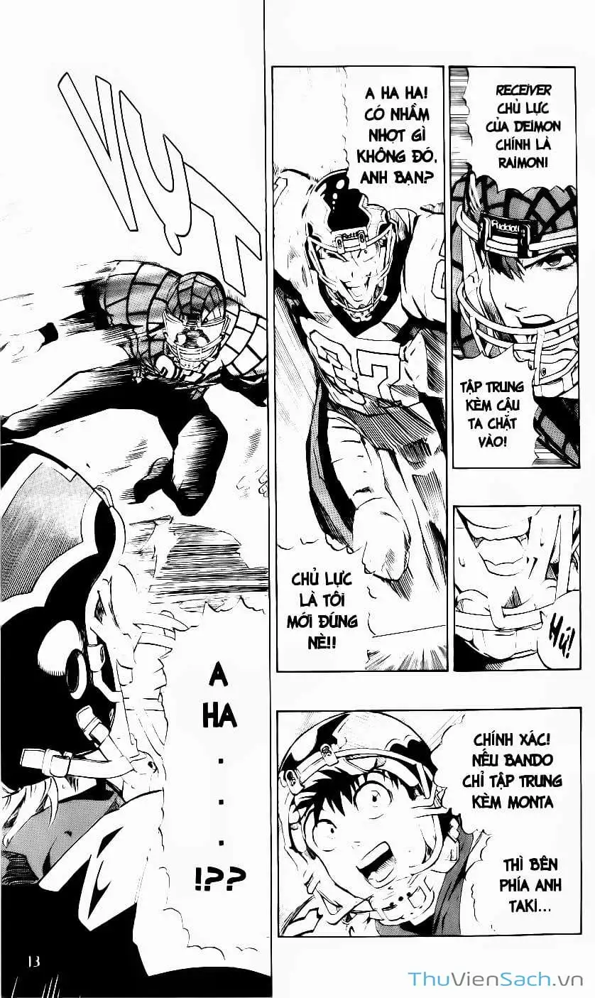 Truyện Tranh Lá Chắn Mắt - Eyeshield 21 trang 6