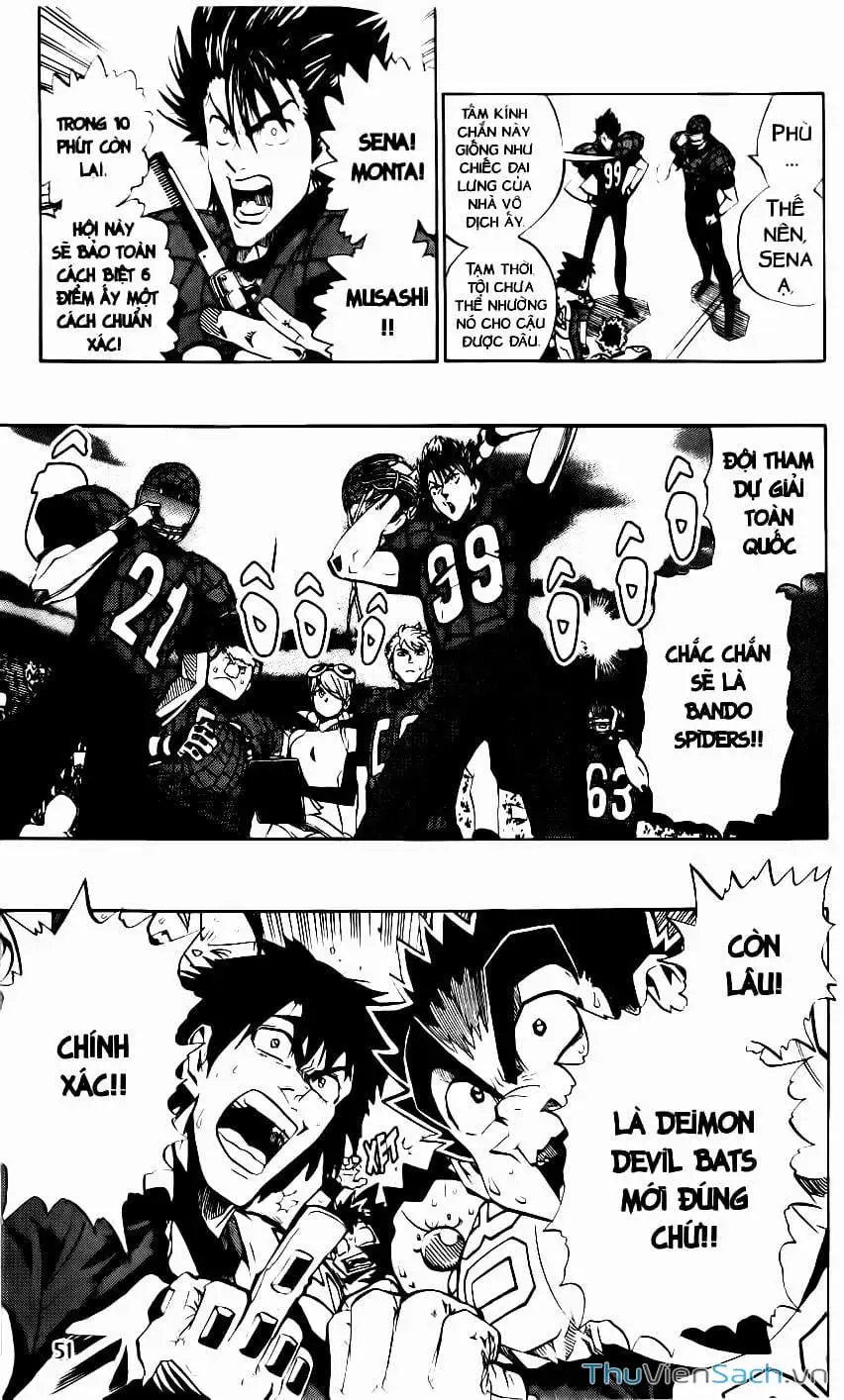 Truyện Tranh Lá Chắn Mắt - Eyeshield 21 trang 6