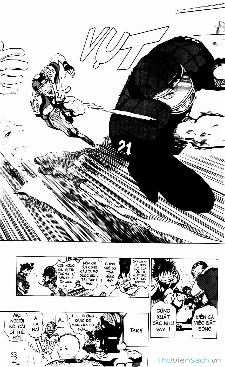 Truyện Tranh Lá Chắn Mắt - Eyeshield 21 trang 6