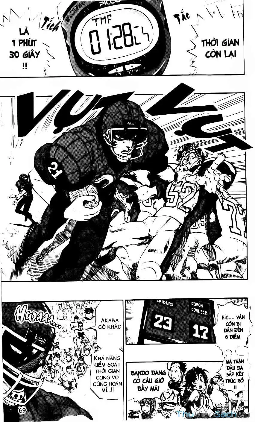 Truyện Tranh Lá Chắn Mắt - Eyeshield 21 trang 6