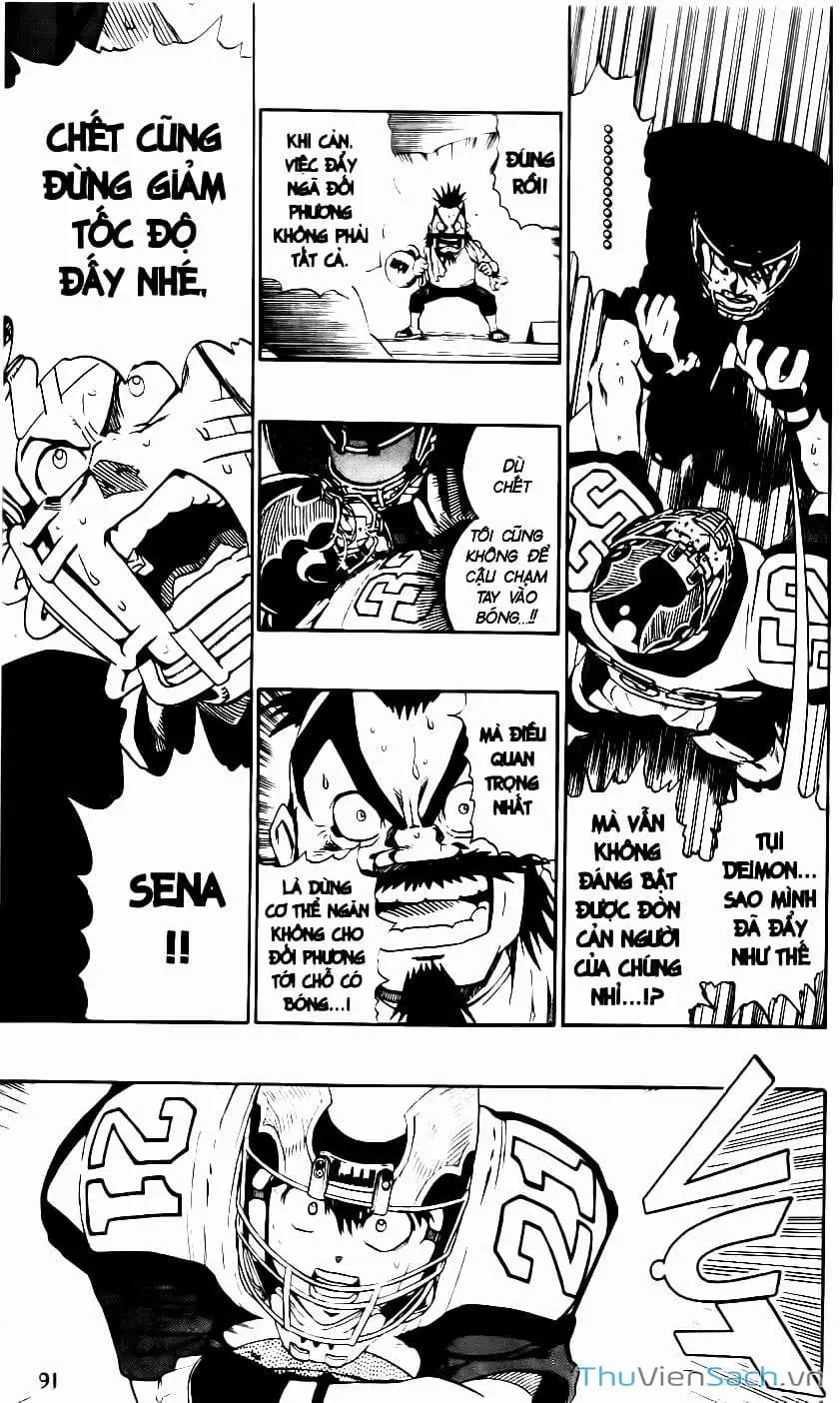 Truyện Tranh Lá Chắn Mắt - Eyeshield 21 trang 6
